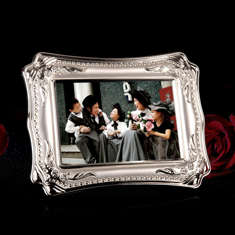 Fraventz European-style metal photo frame romantic gift decoration 6-inch photo frame photo frame decoration table gift photo frame European-style