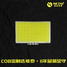 柔性铝基板可折弯白光自行车灯COB光源定制高亮度LED灯珠COB灯珠