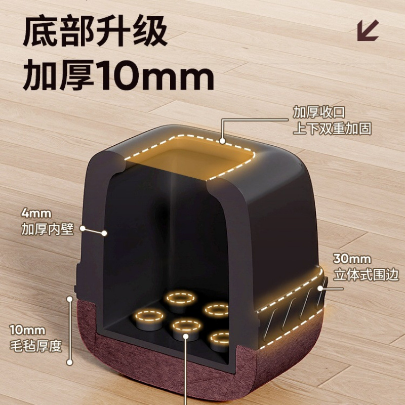 silla silenciosa almohadilla de pies cubierta de protección de mesa y silla antideslizante almohadilla de pierna de mesa resistente al desgaste cubierta de pierna de mesa cubierta de protección de pierna de calzado cubierta de pierna