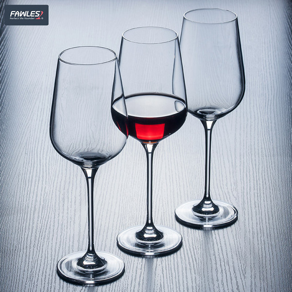 Crystal wineglass