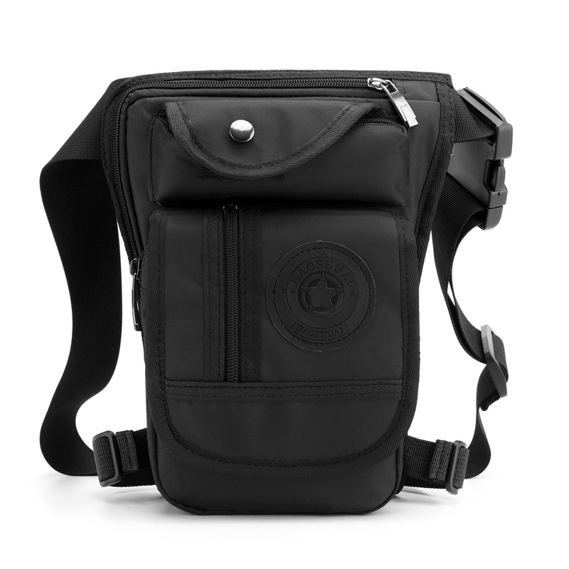 Nuevo multi-funcional moda nylon pierna colgando bolsa montañismo deportes al aire libre de viaje conveniente cintura bolsa pierna colgando bolsa