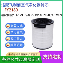 适配飞利浦Philips空气净化器FY2180高效除甲醛过滤网AC2936/39