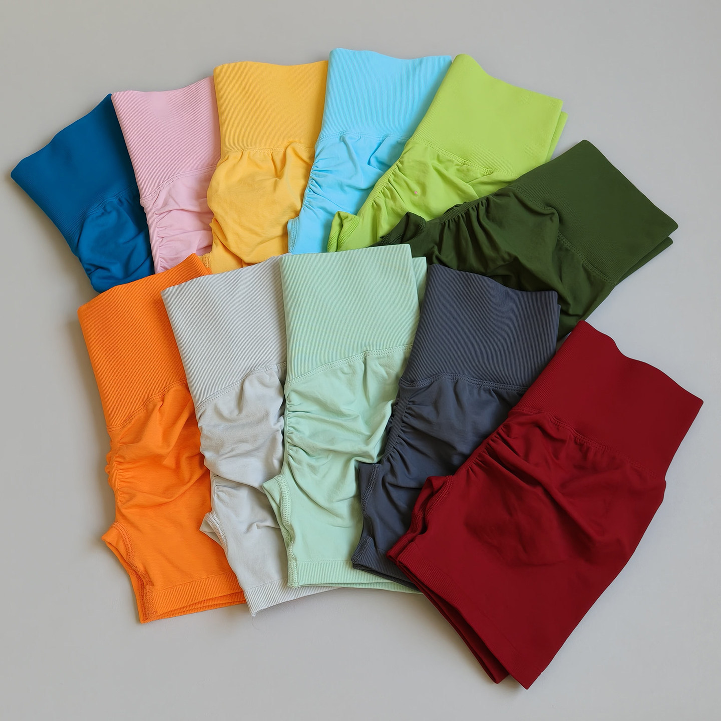 Peach Butt Lifting Sports Shorts, High-Waisted, Tummy Control, Slimming, Quick-Dry, Running Training, Yoga Shorts, Peach Butt