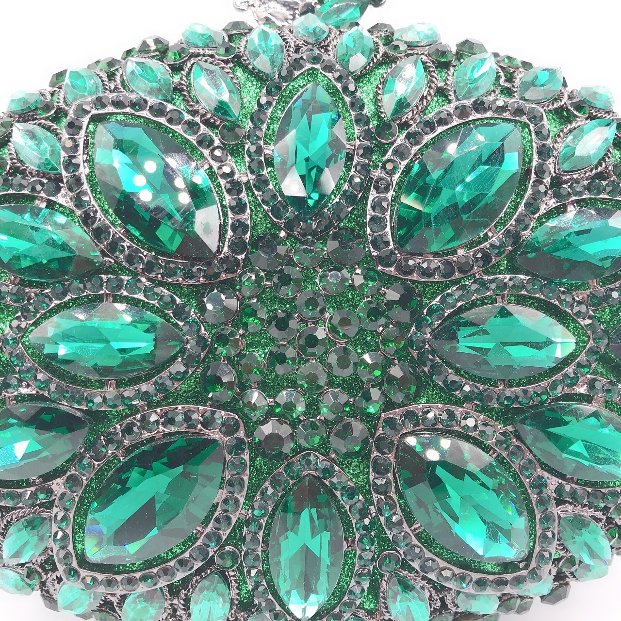 * AliExpress hueco metal con diamantes bolsas de cena vestido de fiesta de diamantes llenos bolsas de mano bolsas de moda de mujer