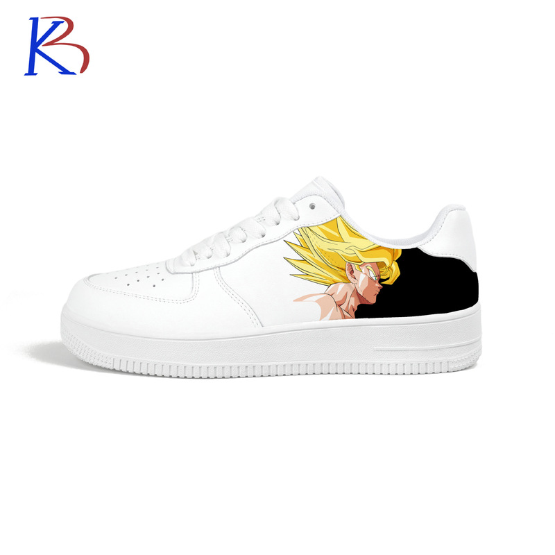 Custom 3D Graphic Anime Tiger Goku Sneakers Casual Low-Top Air Force One Print for Foreign Trade Independent Websites Custom 3D Graphic Anime Tiger Goku Sneakers Casual Low-Top Air Force One Print for Foreign Trade Independent Websites