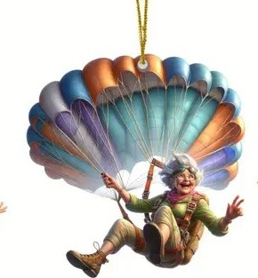 Nuevo globo aerostático mochila acrílica colgante espejo retrovisor de coche transfronterizo colgante plano regalo de vacaciones image 8
