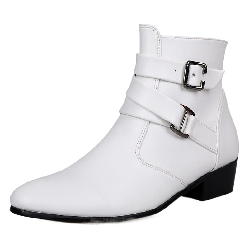 Botas de hombre más tamaño 45 46 tamaño al por mayor transfronterizo deseo AliExpress botas altas eBay Amazon cuero