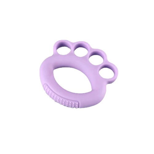 Factory direct sales silicone finger gripper rehabilitation training adult exercise equipment hand finger strength training device