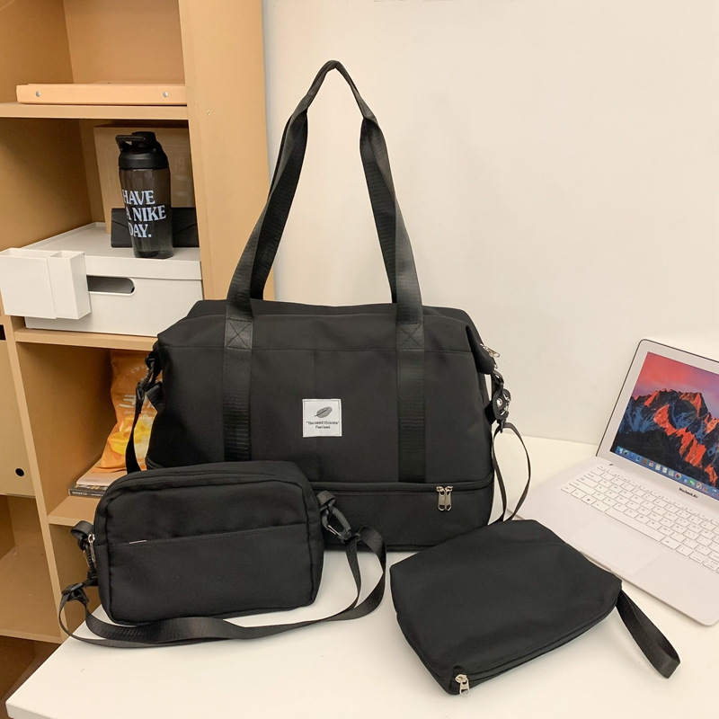 Bolsa de viaje transfronteriza larga y corta mujer espera bolsa de almacenamiento de gran capacidad separación seca y húmeda natación bolsa de acondicionamiento físico bolsa al por mayor