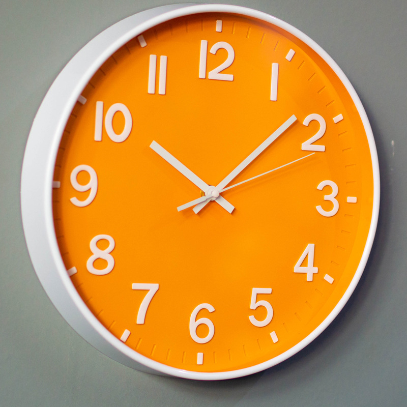 Reloj de pared para el hogar de 30CM Reloj para colgar en la pared Reloj para colgar en la sala de estar Reloj de pared Reloj creativo Reloj de cuarzo silencioso