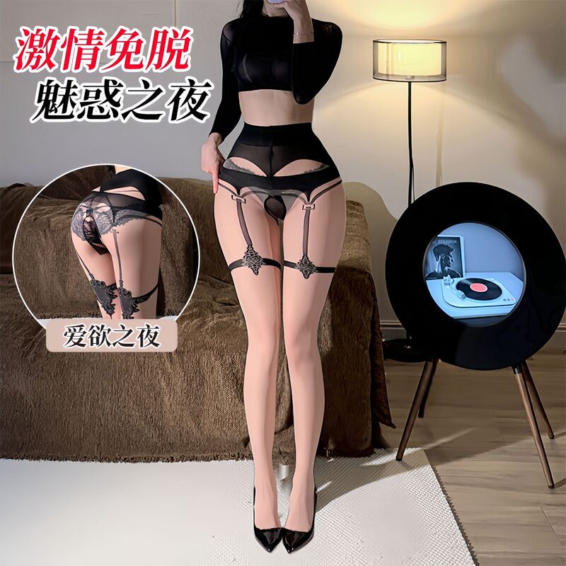 Sexy Lingerie, Sexy Open-Crotch Stockings, Seductive Garter Stockings, Sexy Set, Large Size, Pure Desire Hand-Tearable Stockings, Sex Toys Sexy Lingerie, Sexy Open-Crotch Stockings, Seductive Garter Stockings, Sexy Set, Large Size, Pure Desire Hand-Tearable Stockings, Sex Toys