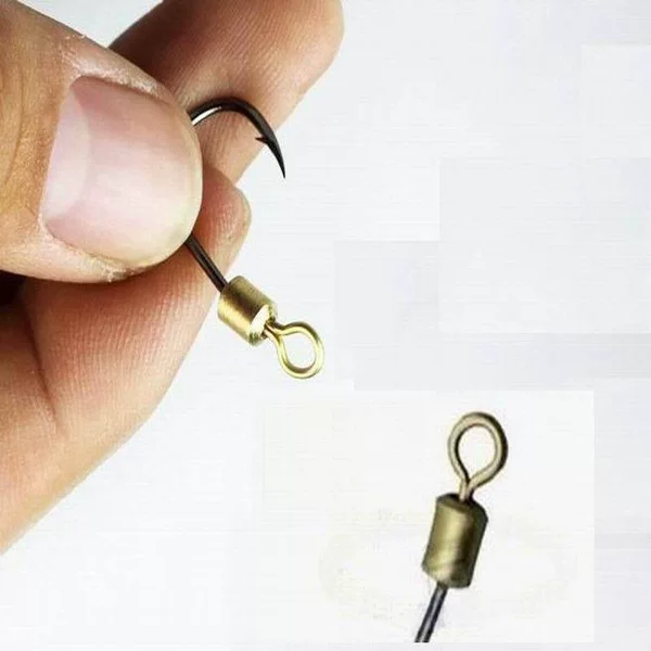 Isini swivel hook hook type Luya sea fishing iron plate fish hook soft hard bait accessories rotating fish hook factory wholesale