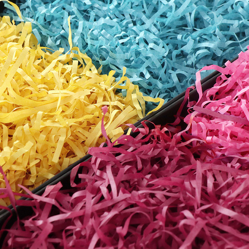 Low-cost French straw pulp paper manufacturer offers bulk wholesale by kilogram for fruit gift box and candy box fillers.