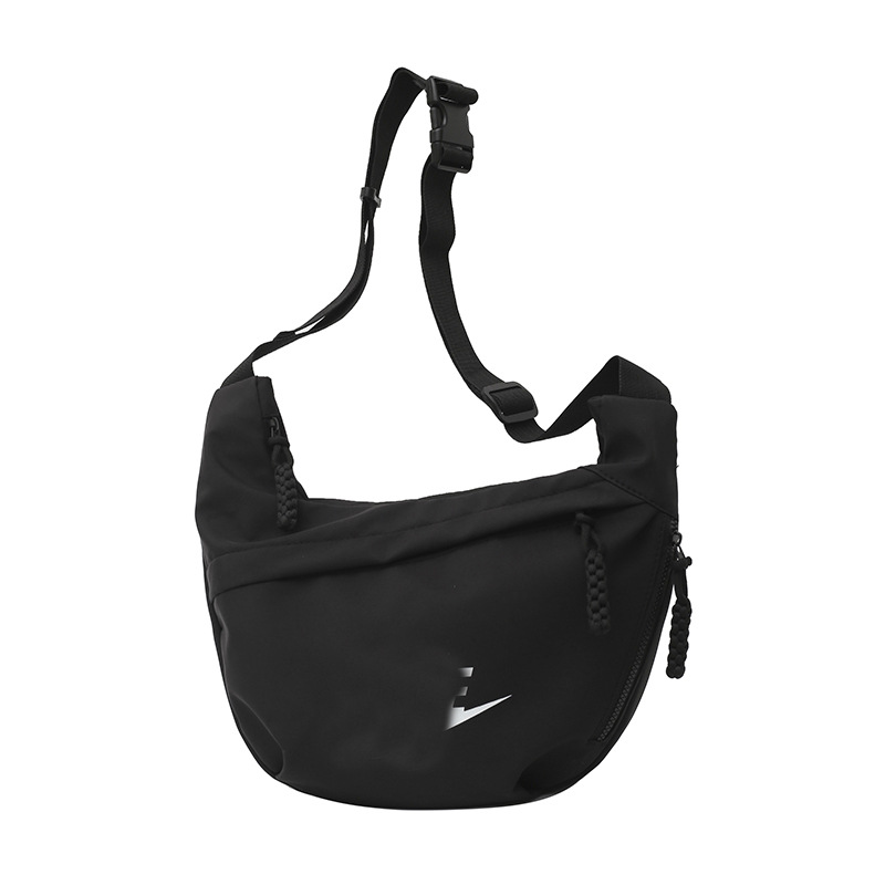 새로운 야외 스포츠 캔버스 SATCHEL 대용량 자동차 스티치 남성 크로스 바디 백 인쇄 편지 로고 어깨 가방