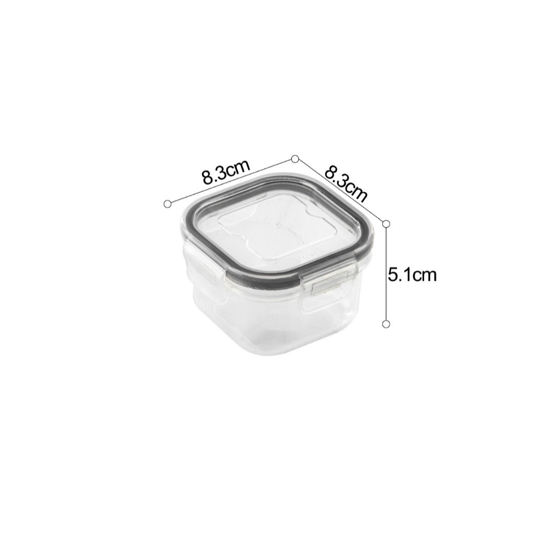 Caja de almacenamiento de juego transfronterizo Tanque sellado de cocina Refrigerador de plástico PP sellado transparente Caja de almacenamiento de alimentos nuevos