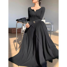 G 34486 Plus size slim French dress �������ݷ�ʽ����ȹ
