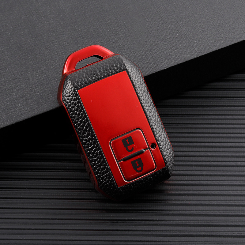 가죽 패턴 2 핵심 활력 레드