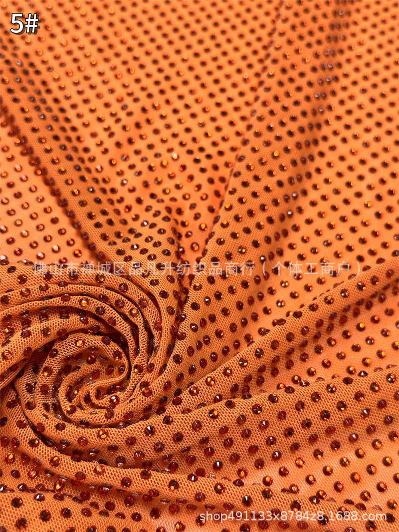 Europa y América de alta moda vestido de noche de banquete delgado vestido de tela elástica poliamonio taladro de vidrio caliente
