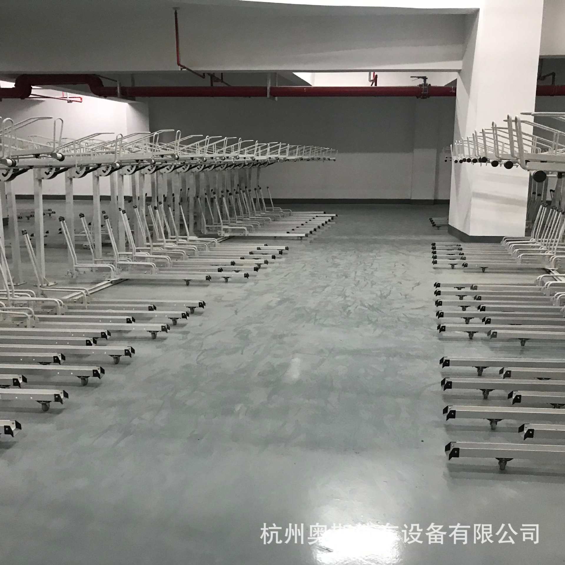 双层自行车展示架