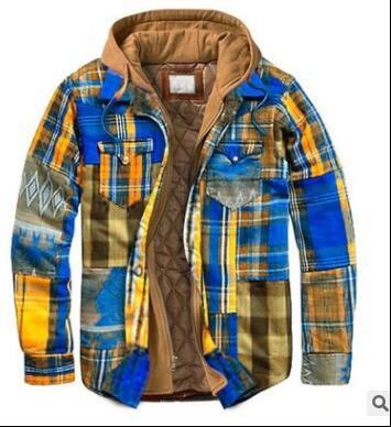 Men's jacket 2024 new long sleeved hooded and cotton loose fitting men's clothing without positioning_voghion.com