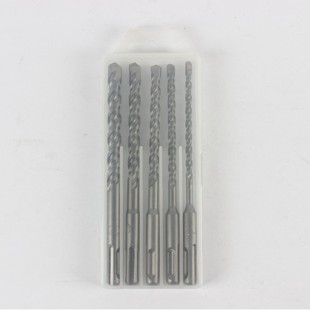 Electric hammer drill bit industrial grade 5-12MM impact drill round shank four pit drilling artifact wall brick concrete red brick stone