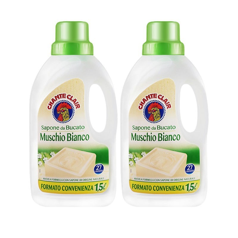 イタリア製ビッグルースターランドリーリキッド1500mlチキンヘッド液体洗濯石鹸濃縮強力除染機|undefined