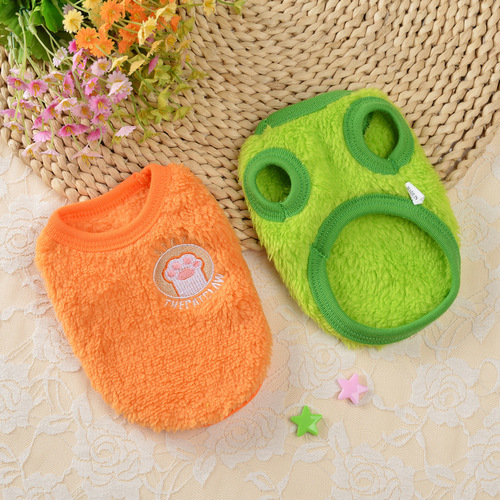 Warm dog puppy clothes, autumn and winter for cats, small dogs, small dogs, Teddy pets, spring and autumn, Bichon Frize, spring