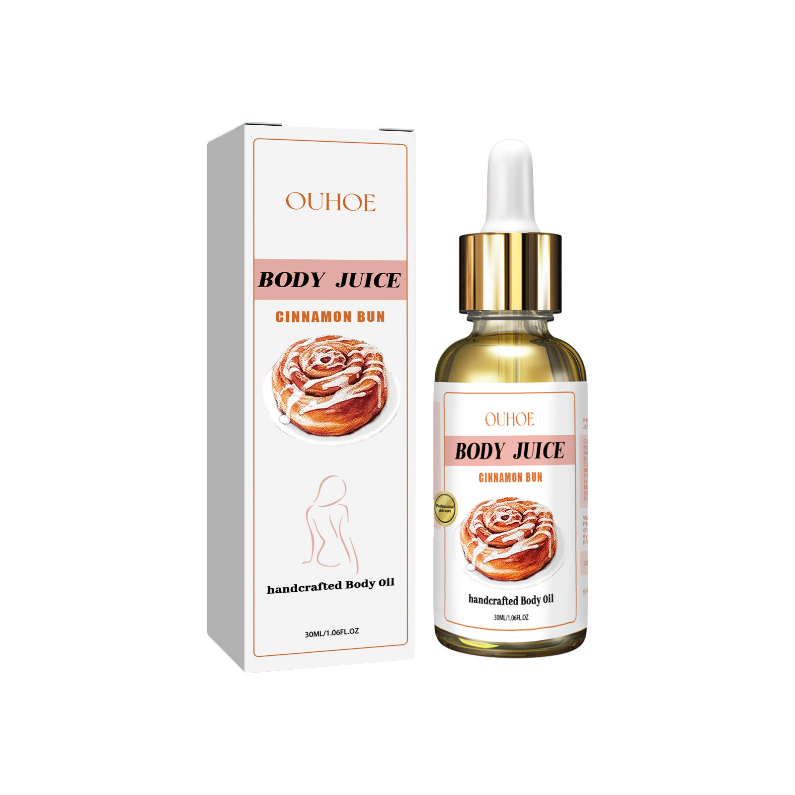 El jugo de OUHOE limpia el acné en la espalda, elimina las células muertas, previene la sequedad y las grietas, hidrata la piel e ilumina el cuidado del cuerpo._voghion.com