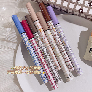 xixi Colorful Colorful Eyeliner for Beginners Quick-drying Waterproof Easy-to-faint Student Cheap Eyeliner Pen