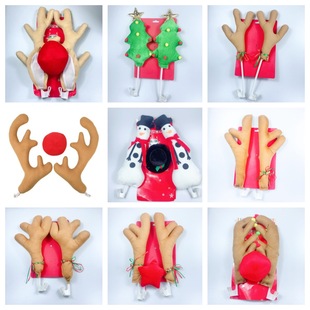 New car decoration car antlers car antlers Christmas decorations Christmas car decoration elk antlers