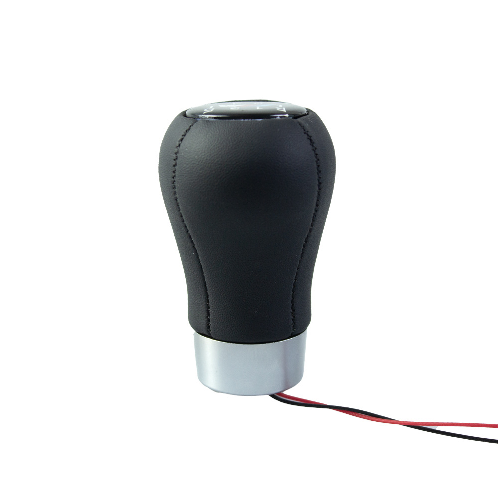 Suitable for Bmw Bmw Car Customized Gear Handle Led Red Light Manual Gear Shift Handball Gear Lever Accessories