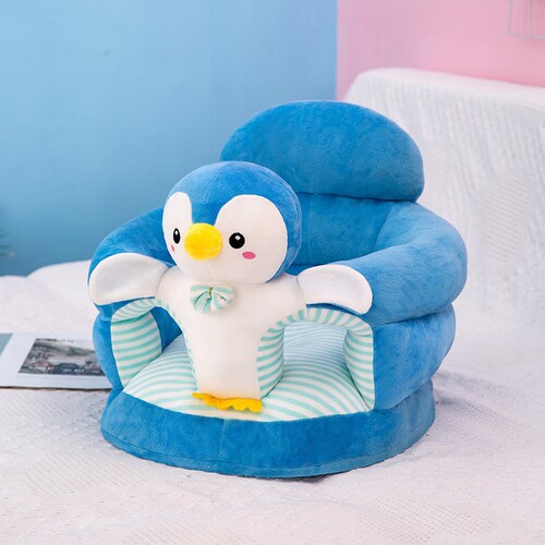 Baby seat cushion for learning to sit, suitable for infants from April to September, training seat posture, cartoon plush anti-fall