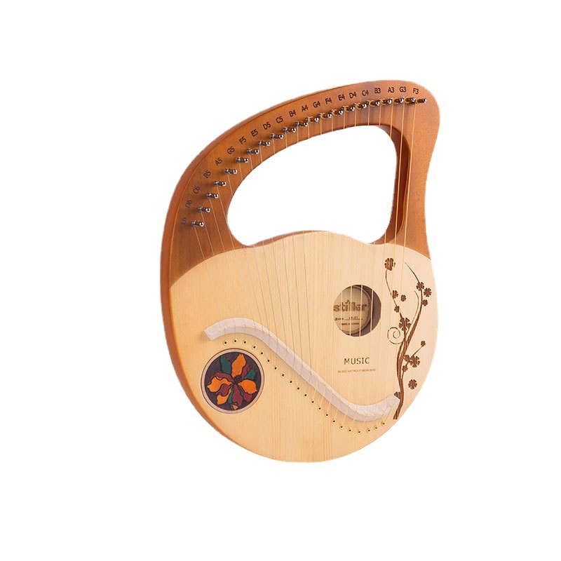 19-String lyre piano portátil 16-String small HARP principiante auto-Estudio 10-String lyre piano lyre instrumento musical