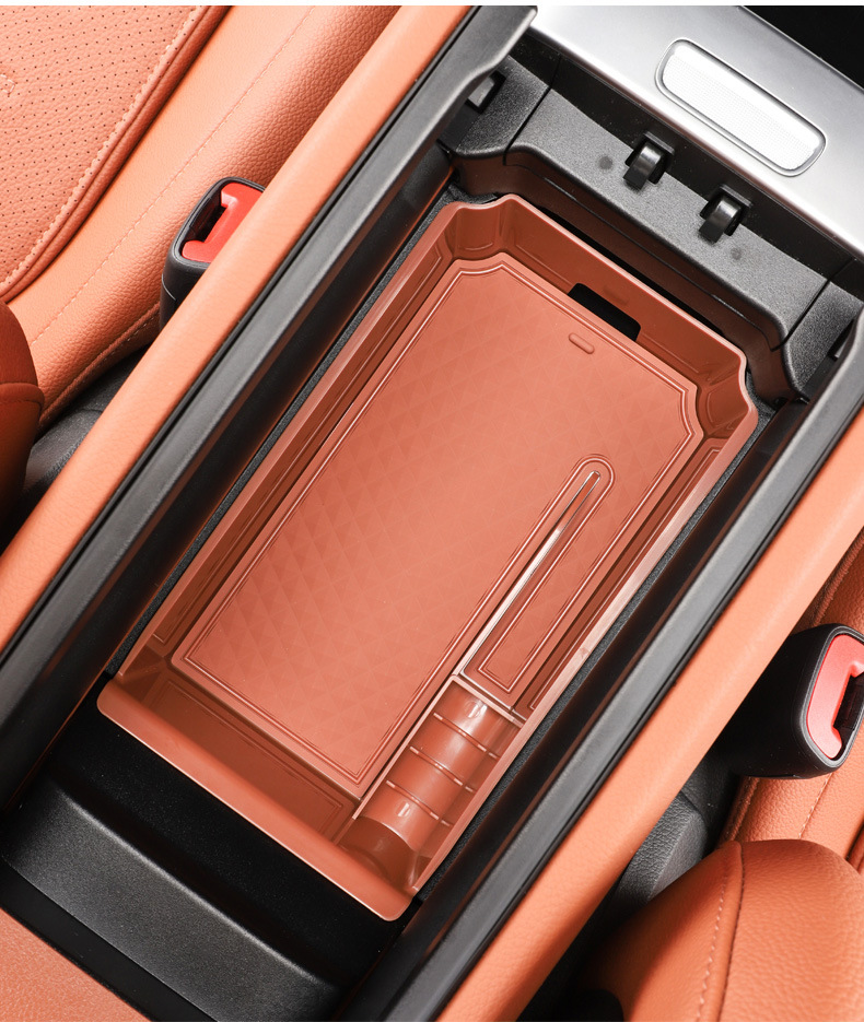 Suitable for Mercedes-Benz Armrest Box Storage Box Glc/C-Class/E-Class Center Console Storage Box In-Car Storage Essentials