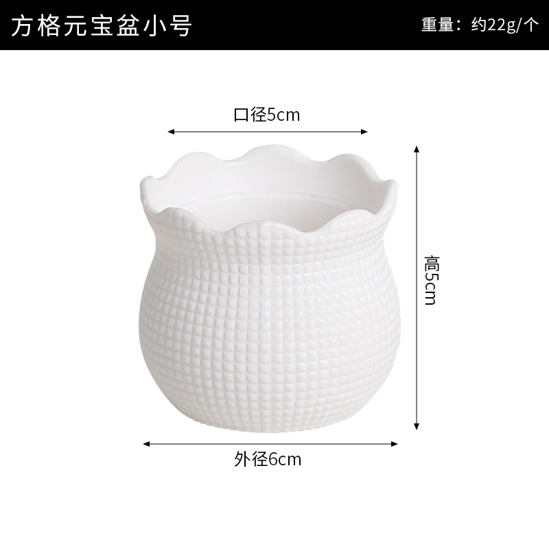 Square ingot basin small size 6*5*5cm