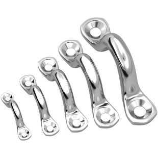 Stainless Steel Wire Rope Connector Basket Screw Fixing Buckle Camelback Climbing Handle Self-Tapping Bow-Shaped