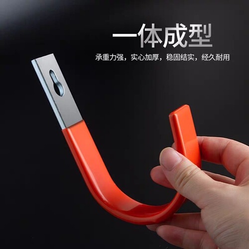 Outdoor heavy-duty large hook wall mounting ladder cable wire water pipe hook tool hook drilling single hook