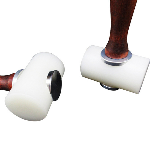 Factory supply T-shaped leather embossing hammer, nylon hammer, printed hammer, wooden handle carving hammer, leather craft leather embossing hammer
