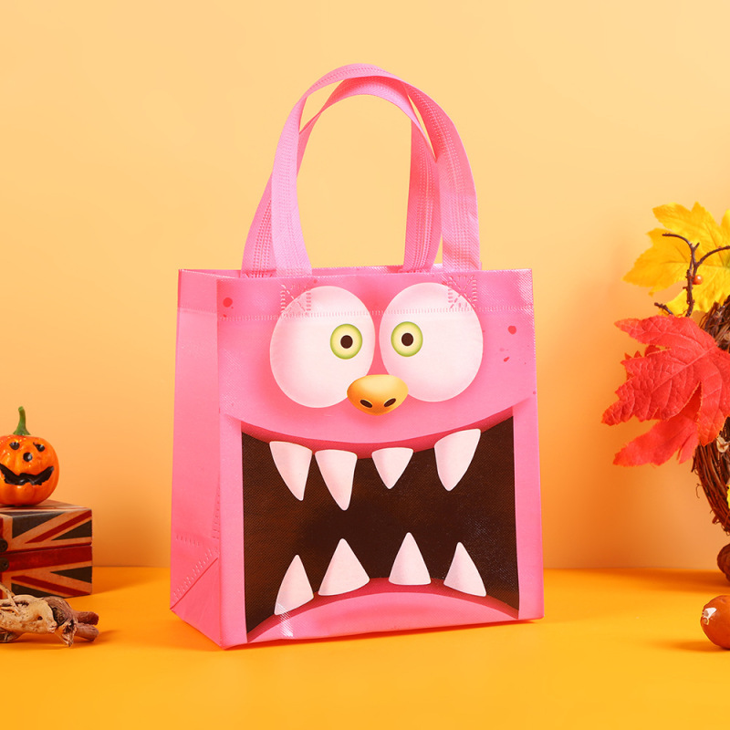 新しいハロウィン不織布バッグギフトバッグハンドバッグギフト防水包装袋クロスボーダースポット卸売|undefined