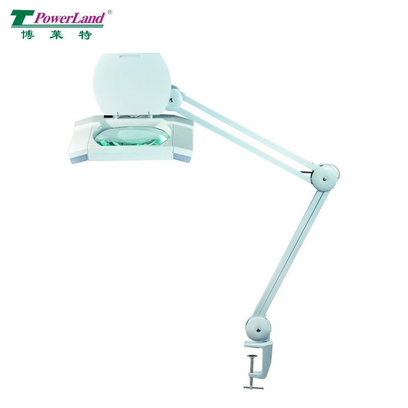 厂家供应8609L LED放大镜灯 夹台式放大镜灯