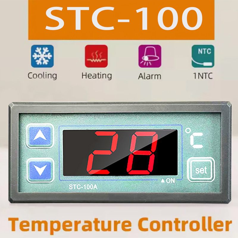 Direct from the manufacturer: Refrigerator temperature controller with alarm, digital smart STC-100 cooling and heating thermostat