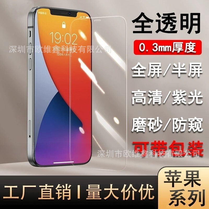 アップル16promax全モデルのハイビジョン強化膜を適用します。|undefined