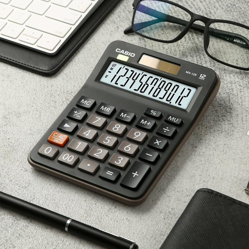 CASIOCASIOGX-12B настольная касса бухгалтерский финансовый калькулятор для электронной коммерции офисный компьютер