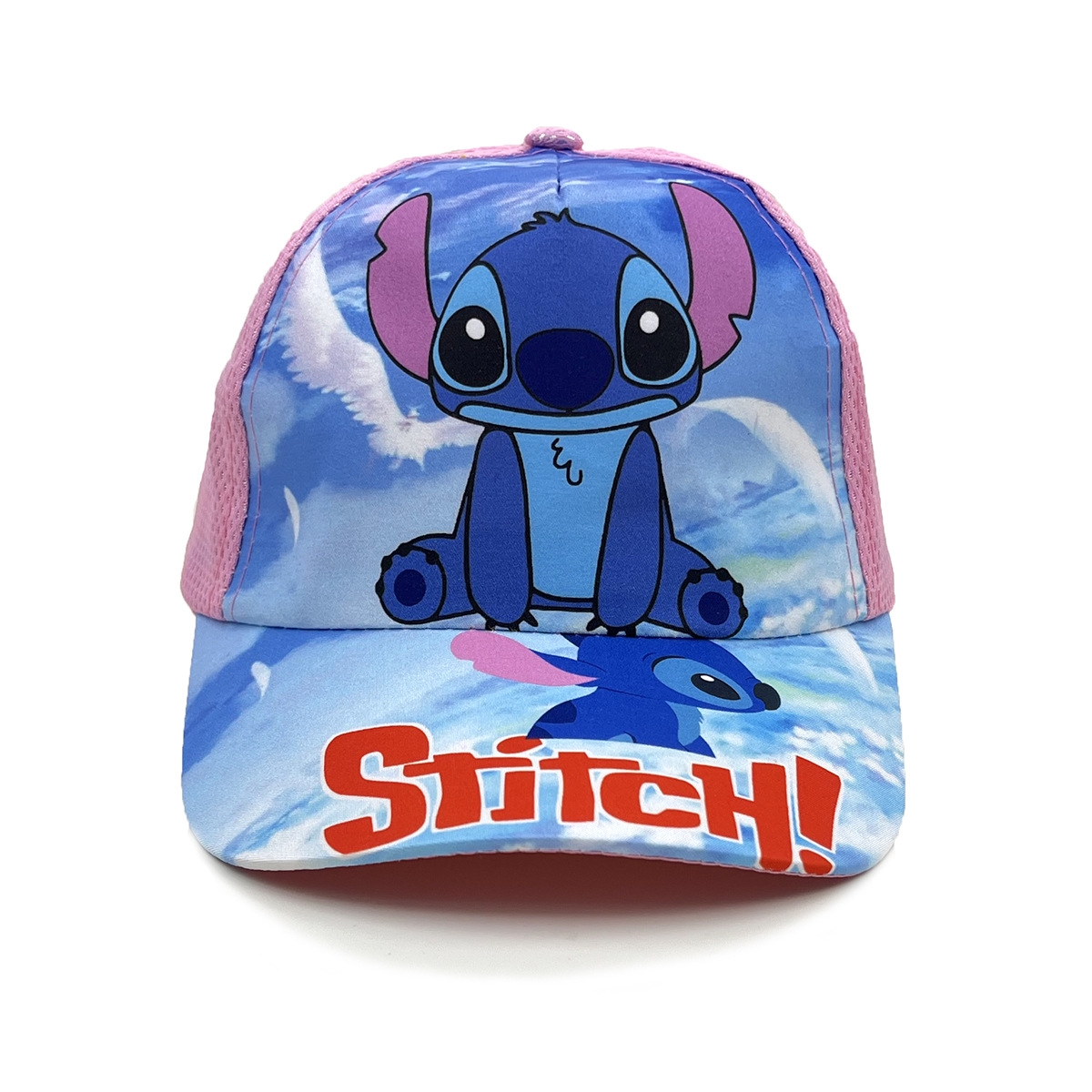 스타일 7 핑크 메쉬 모자