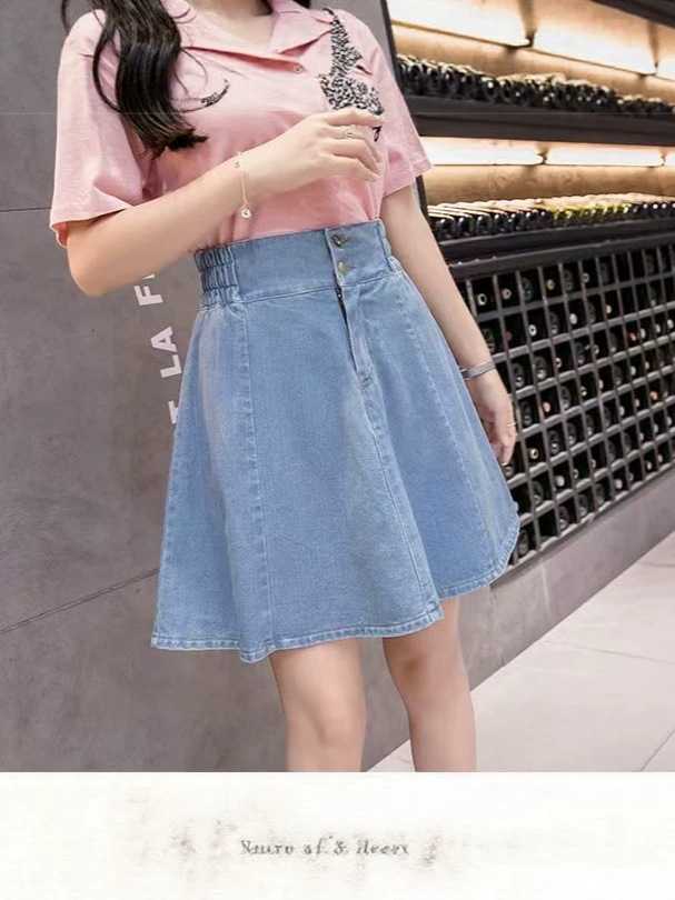 Denim skirt