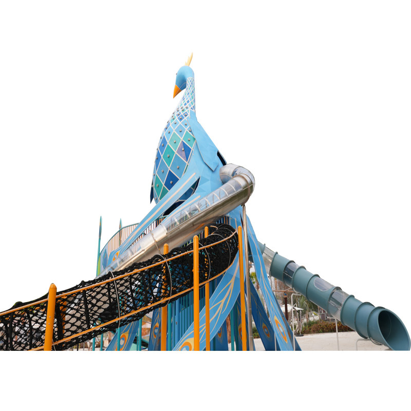 Parque de atracciones al aire libre no estándar sin motor mayorista parque temático para padres e hijos diapositivas de acero inoxidable