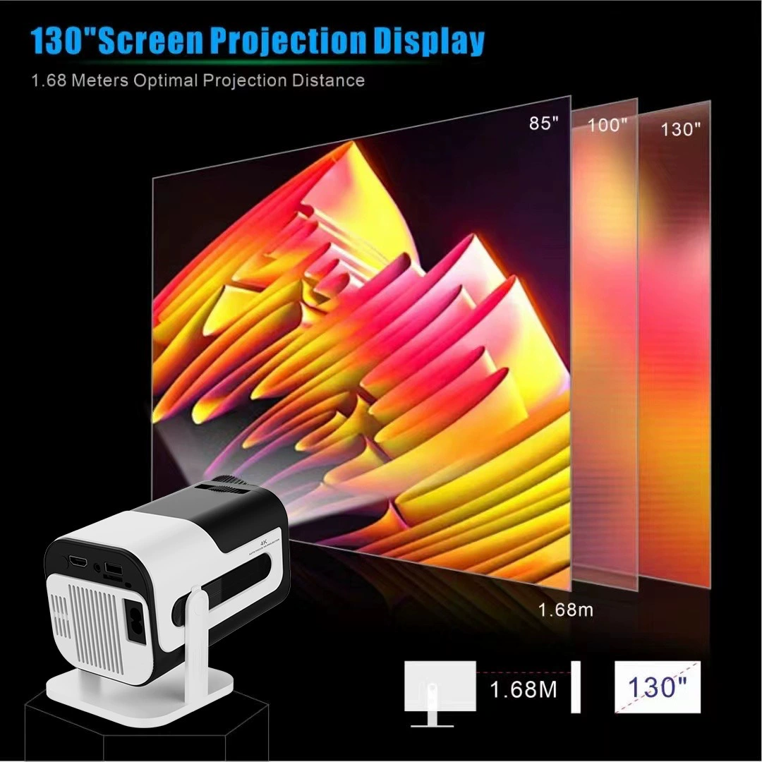 JY320 Cross -border Smart Project Android projector home theater 4K portable home projector
