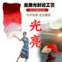 中国跳舞加长渐变绸扇