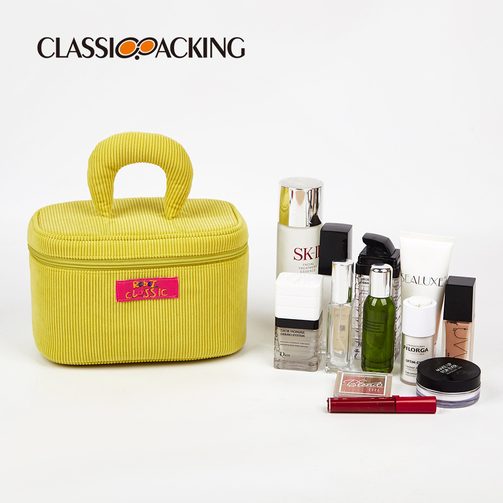 Los fabricantes venden al por mayor bolsas de cosméticos portátiles para viajes de negocios y bolsas de almacenamiento de cosméticos de gran capacidad con logotipos impresos