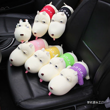 车载汽车除甲醛除异味创意摆件长嘴竹炭狗公仔竹炭包新车内饰